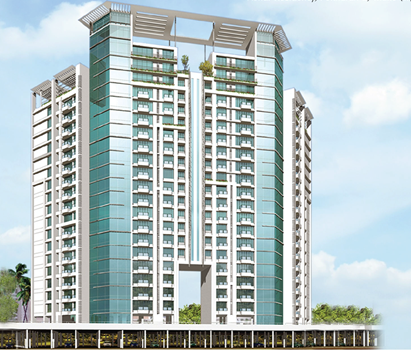 Balaji Exotica residential project exterior in Kopar Khairane, Navi Mumbai